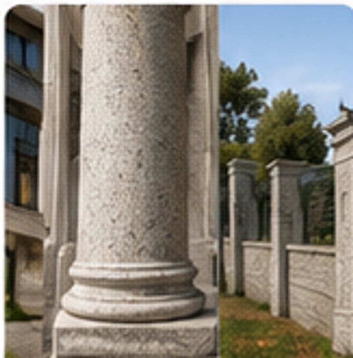 Columns and decorative architecture